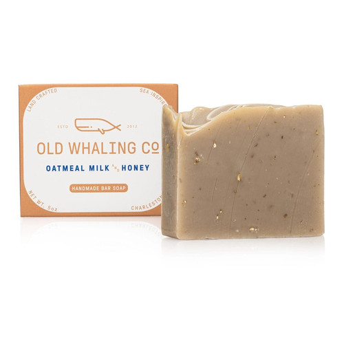 Old Whaling Co Handmade Bar Soap 5 Oz. - Oatmeal Milk & Honey