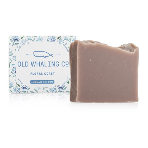 Old Whaling Co Handmade Bar Soap 5 Oz. - Floral Coast