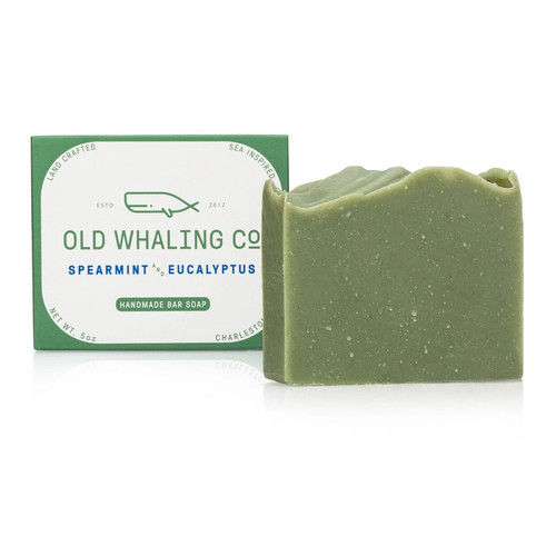 Old Whaling Co Handmade Bar Soap 5 Oz. - Spearmint & Eucalyptus