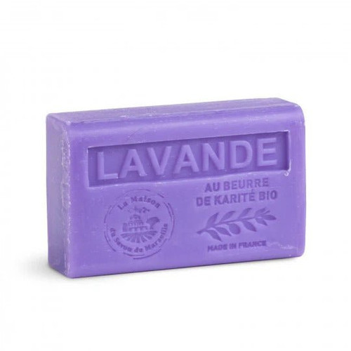 La Maison du Savon de Marseille Bar Soap 125g - Exfoliating Lavender