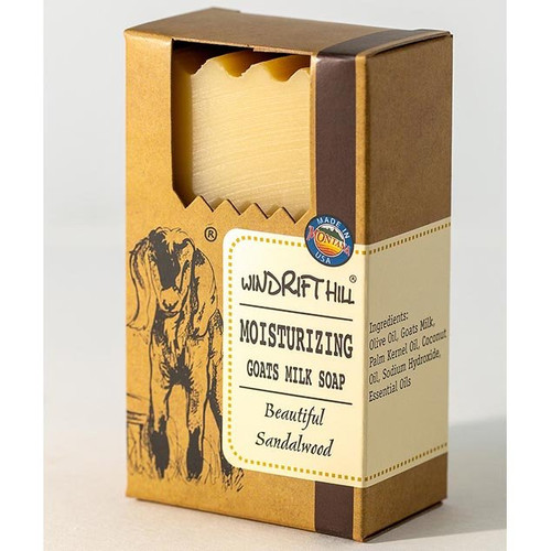 Windrift Hill Goat Milk Bar Soap 5 Oz. - Beautiful Sandalwood