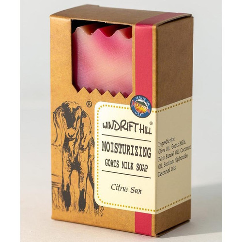 Windrift Hill Goat Milk Bar Soap 5 Oz. - Citrus Sun