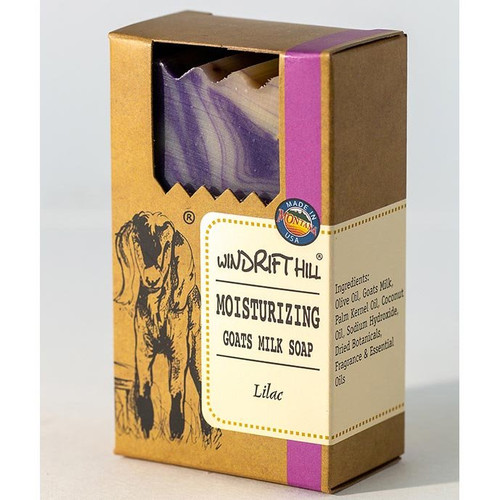 Windrift Hill Goat Milk Bar Soap 5 Oz. - Lilac