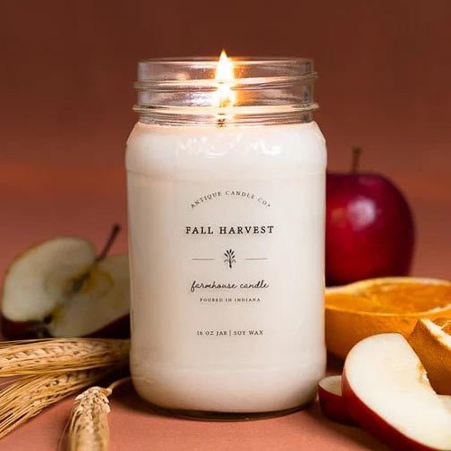 Antique Candle Co. Soy Candle 16 Oz. - Fall Harvest
