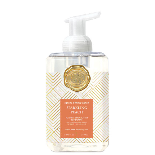 Michel Design Works Foaming Shea Butter Hand Soap 17.8 Oz. - Sparkling Peach