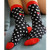 Socks n Socks Women's Crew Socks - Cherry Dot