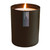 Calyan Wax Co. Matte Black Glass Tumbler Candle 10.2 Oz. - Oakmoss & Amber