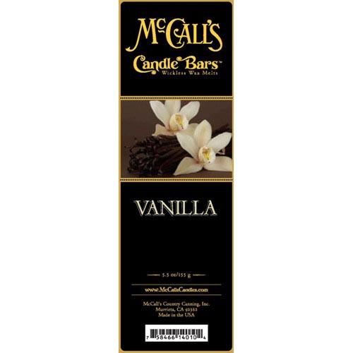 McCall's Candles Candle Bar 5.5 oz. Vanilla Gifts with