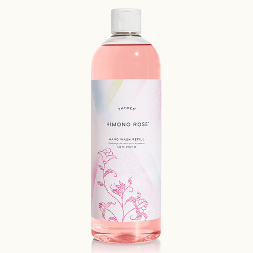 Thymes Hand Wash Refill 24.5 oz. Kimono Rose Gifts