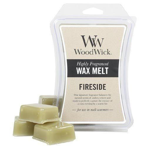 Woodwick Wax Melt 3 Oz. Fireside Gifts with 1 Y & 2 Z's