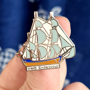 HMB Endeavour Lapel Pin HMB Endeavour Lapel Pin
