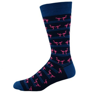 Socks - Flamingo Navy (6676) Socks - Flamingo Navy (6676)