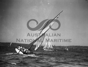 Yacht on Sydney Harbour Image Yacht on Sydney Harbour Image