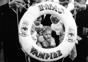 HMAS Vampire Postcard Image