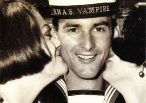 HMAS Vampire postcard image