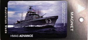 HMAS Advance Fridge Magnet (1956)