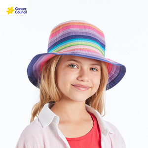 Rainbow Chloe Bucket Hat (Kids - 56cm) (1164) Rainbow Chloe Bucket Hat (Kids - 56cm) (1164)