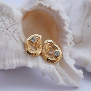 4001 oasis earrings gold 4001 oasis earrings gold