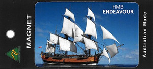 HMB Endeavour Fridge Magnet (1967)