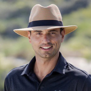 Panamate Hat: Caramel (Unisex) (1054+1055)