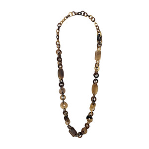 Multilink Necklace - Natural Toned Horn