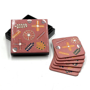 Coaster Set - Rosie (015183) Coaster Set - Rosie (015183)