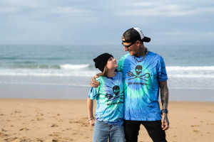 Sea Shepherd Jolly Roger Tie Dye T-shirt - Ocean Blue (Unisex) Sea Shepherd Jolly Roger Tie Dye T-shirt - Ocean Blue (Unisex)