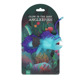 Glow in the Dark Squishy Toy - Anglerfish (015439) Glow in the Dark Squishy Toy - Anglerfish (015439)