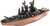 Die Cast Pencil Sharpener - Battleship (3671)