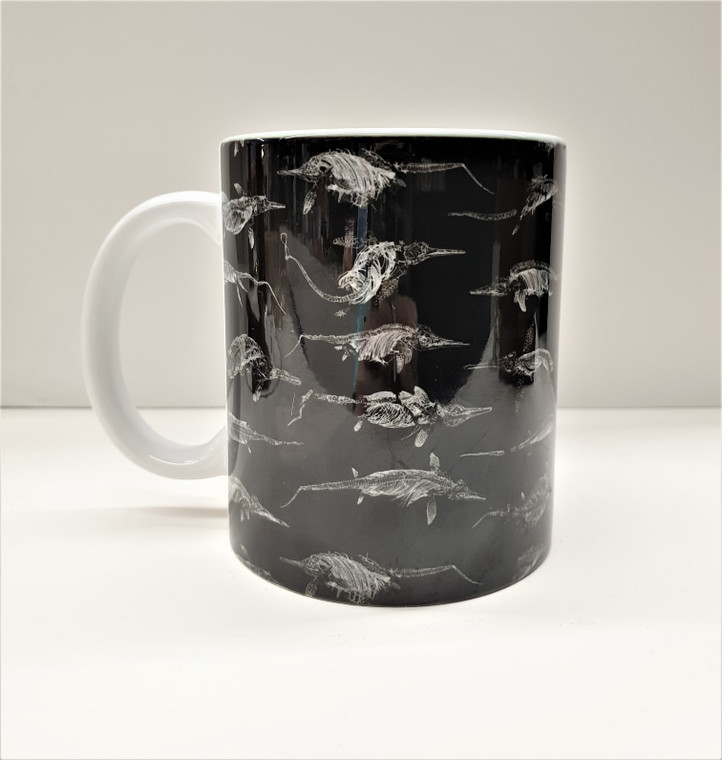 Prehistoric Skeleton Mug