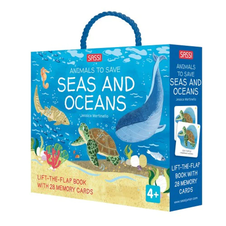 Animals to Save: Seas and Oceans (Memory Cards & Book) (8425)