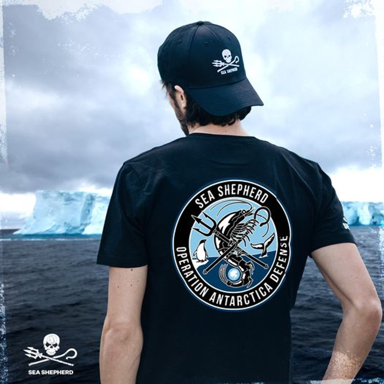 [BACK of shirt] Operation Antarctica Defence T-shirt (015174-015177 (S-XL) / 015319 (2XL))