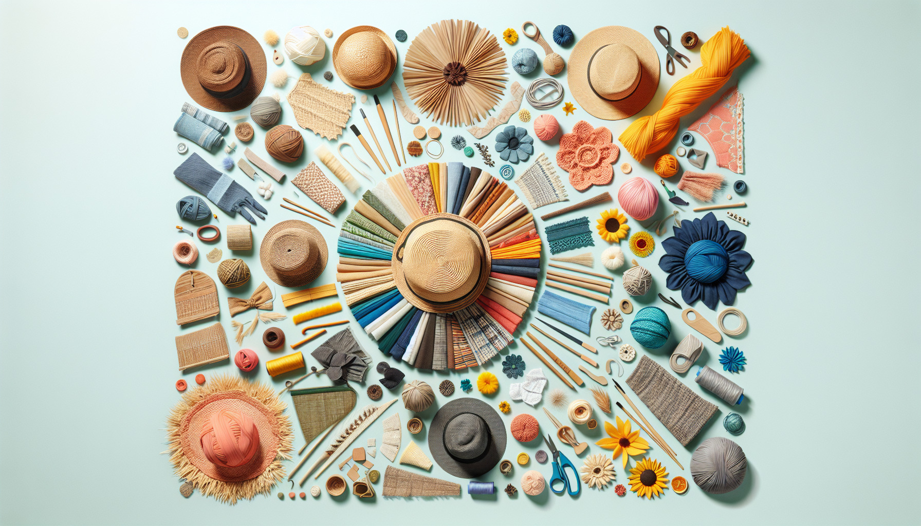 What is the coolest material for a sun hat? Australian National