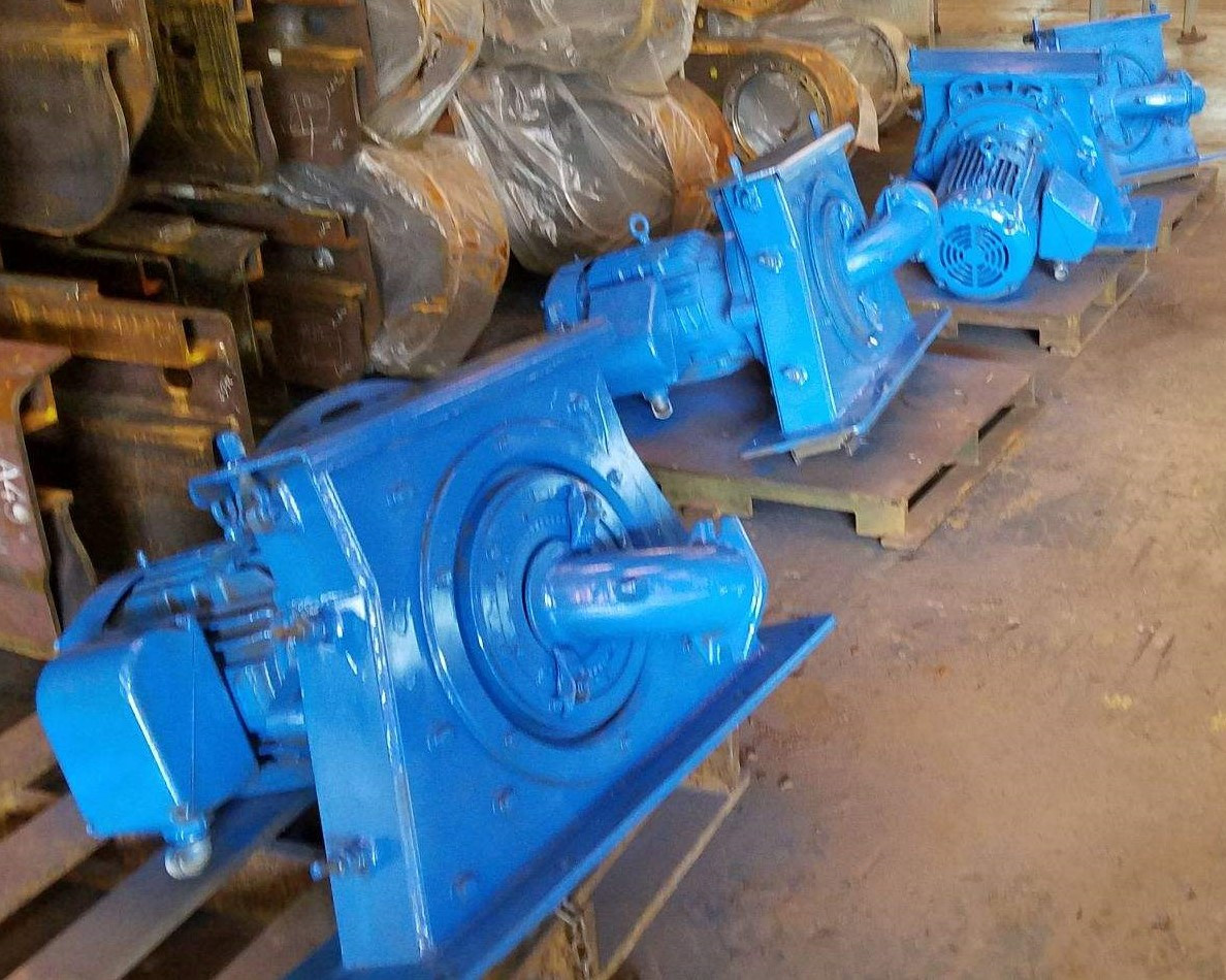 25EZE155, 25HP, 3600 RPM, Grit Wheel Housing