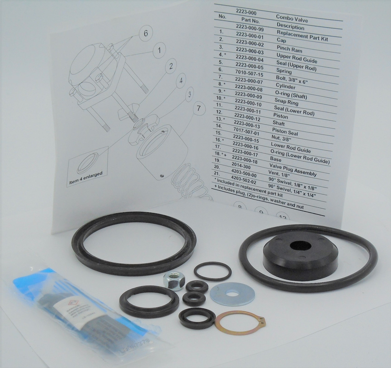 Schmidt,2223-000-99 | ComboValve Repair Kit
