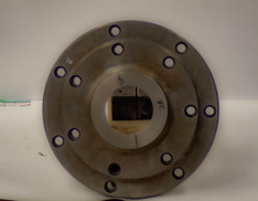 59-5200013, Wheel, Bare, 7 Blade, HT, 12" Blast Wheel, Goff Style