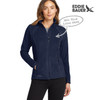 Ladies Eddie Bauer® Full-Zip Microfleece Jacket