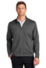 Mens Port Authority® C-FREE® Double Knit Full-Zip (ODE)