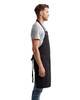 Unisex ‘Barley’ Contrast Stitch Recycled Bib Apron