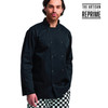 Unisex Studded Front Long-Sleeve Chef's Jacket