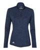 Adidas Women's Lightweight Mélange Quarter-Zip Pullover