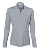 Adidas Women's Lightweight Mélange Quarter-Zip Pullover