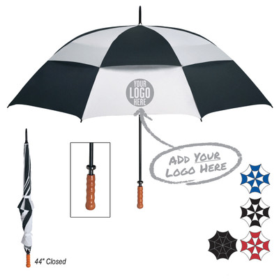 68 INCH ARC WINDPROOF VENTED UMBRELLA (CM)