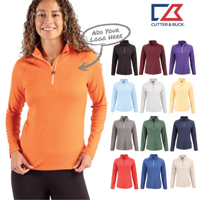 Cutter & Buck Coastline Epic Comfort Recycled Women’s Quarter Zip