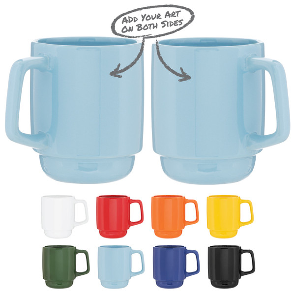 Olly 16 oz ceramic mug