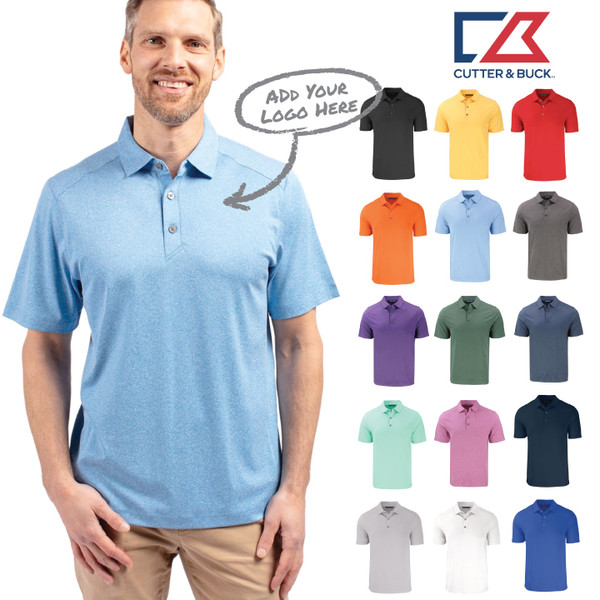 Cutter & Buck Forge Eco Stretch Recycled Mens Polo
