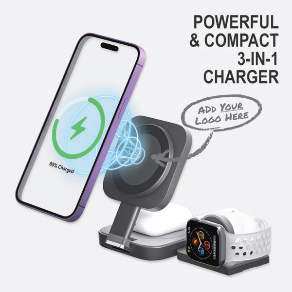 Cube Qi Pro 2.0 3-in-1 charger