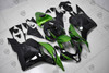 2009 2010 2011 2012 CBR600RR F5 plastic kit green and black