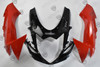 Suzuki GSX-R600 GSX-R750 front upper fairing black and red