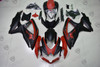 2008 2009 2010 gsxr 600/750 red/black fairing kits